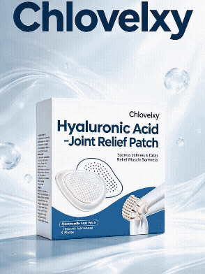 CHLOVELXY Hyaluronic Acid Herbal Heat Stickers | Soothes Joint Stiffness & Eases Muscle Soreness