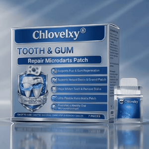 Chlovelxy Tooth & Gum Repair Fast-Dissolving Microneedle Patch✨ (𝟓-𝐢𝐧-𝟏 💎 𝐑𝐞𝐛𝐮𝐢𝐥𝐝 𝐄𝐧𝐚𝐦𝐞𝐥 & 𝐃𝐞𝐧𝐭𝐢𝐧 • 𝐒𝐭𝐫𝐞𝐧𝐠𝐭𝐡𝐞𝐧 𝐆𝐮𝐦𝐬 • 𝐄𝐫𝐚𝐝𝐢𝐜𝐚𝐭𝐞 𝐓𝐚𝐫𝐭𝐚𝐫 & 𝐎𝐝𝐨𝐫 • 𝐖𝐡𝐢𝐭𝐞𝐧𝐢𝐧𝐠 • 𝐒𝐭𝐨𝐩 𝐓𝐨𝐨𝐭𝐡 𝐒𝐞𝐧𝐬𝐢𝐭𝐢𝐯𝐢𝐭𝐲)